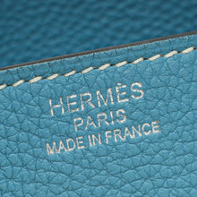 Hermes Blue Jean Retourne Birkin 35 Bag