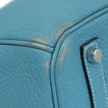 Hermes Blue Jean Retourne Birkin 35 Bag