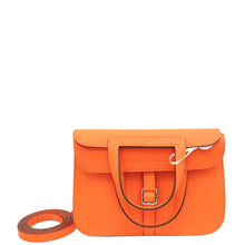 Hermes Orange Minimum Halzan 25 Bag