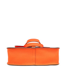 Hermes Orange Minimum Halzan 25 Bag