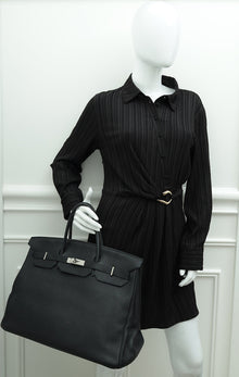 Hermes Noir Birkin 40 Bag