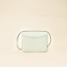 Hermes Gris Neve Matte Alligator Constance III Mini 18 Mississippiensis Bag