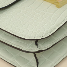 Hermes Gris Neve Matte Alligator Constance III Mini 18 Mississippiensis Bag
