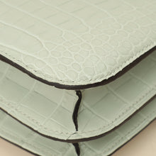 Hermes Gris Neve Matte Alligator Constance III Mini 18 Mississippiensis Bag