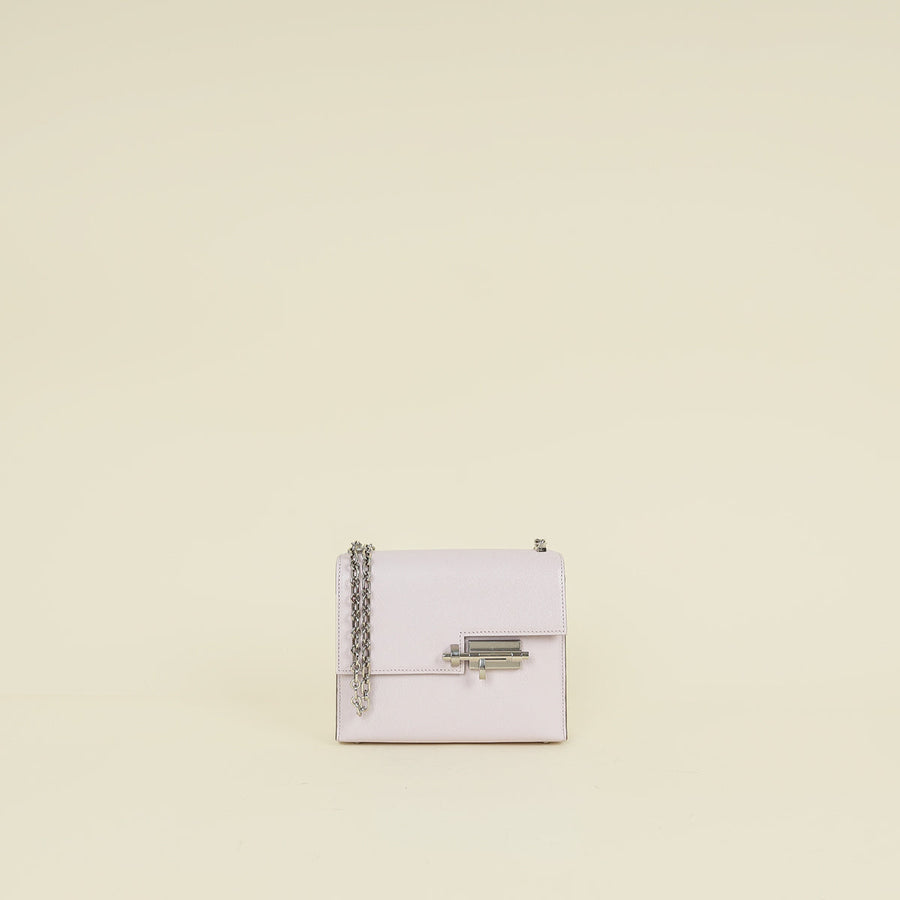 Hermes Mauve Pale Verrou Chaine Mini Bag