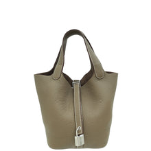 Hermes Etoupe Picotin lock 18 Bag