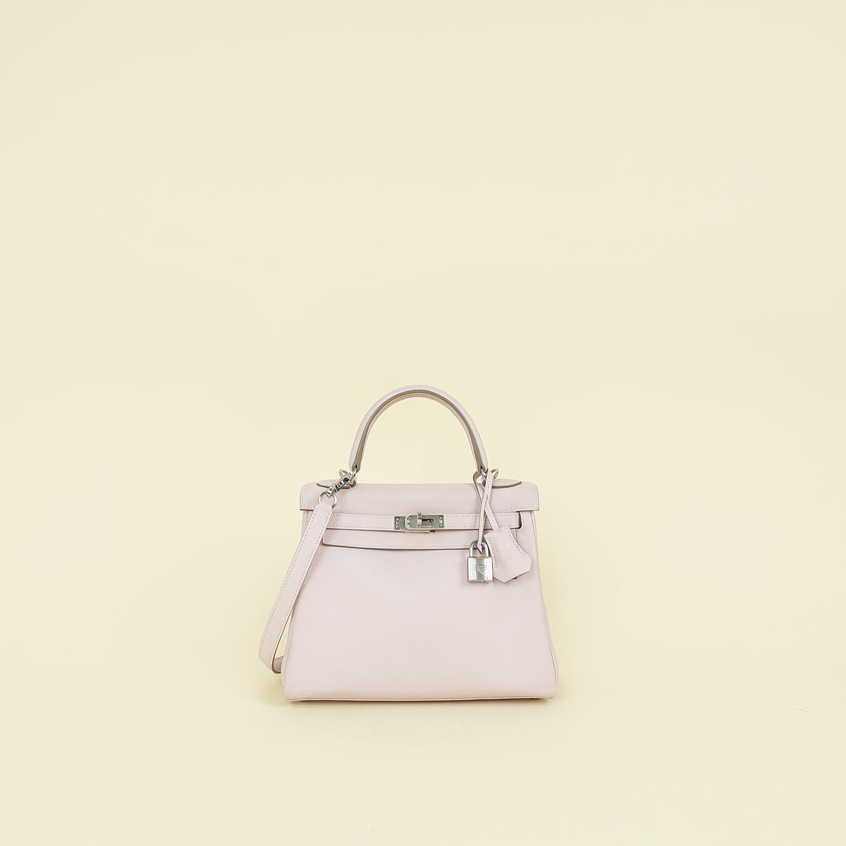 Hermes Mauve Pale Retourne Kelly 25 Bag