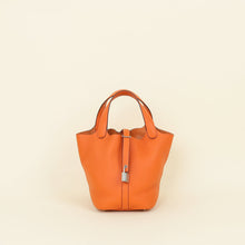 Hermes Orange Picotin Lock 18 Bag