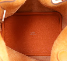 Hermes Orange Picotin Lock 18 Bag