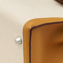 Hermes Bicolor Toile H Swift Kelly Sellier 28 Bag