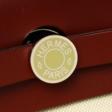 Hermes Bicolor Herbag Zip 31 Laque Bag