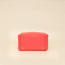 Hermes Rose Texas Lindy Mini Bag W/ Sangle Maxi Quadrille Strap