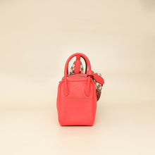 Hermes Rose Texas Lindy Mini Bag W/ Sangle Maxi Quadrille Strap