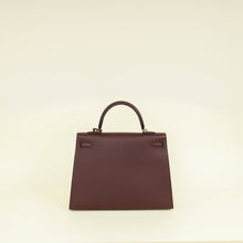 Hermes Rouge Sellier Sellier Kelly 35 Bag