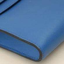 Hermes Bleu Izmir Kelly Cut Clutch