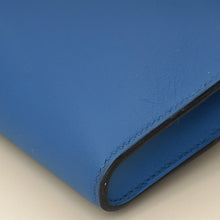 Hermes Bleu Izmir Kelly Cut Clutch