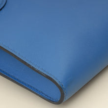 Hermes Bleu Izmir Kelly Cut Clutch