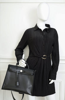Hermes Noir Berline Herbag Zip 31 PM Bag
