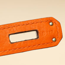 Hermes Orange Birkin 30 Bag