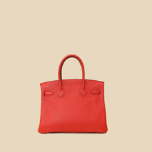 Hermes Vermillion Birkin 30 Bag