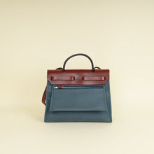 Hermes Bicolor Herbag Zip 31 Sellier Toile Vache Hunter Bag