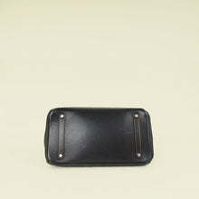 Hermes Noir Ghillies Birkin 35 Bag