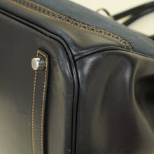 Hermes Noir Ghillies Birkin 35 Bag