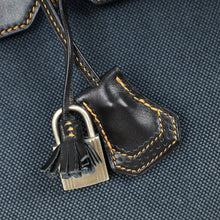 Hermes Noir Ghillies Birkin 35 Bag