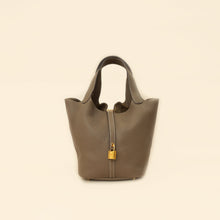 Hermes Etoupe Picotin Lock 22 Bag
