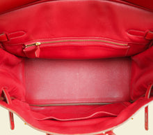 Hermes Rouge Venetian Birkin 35 Bag