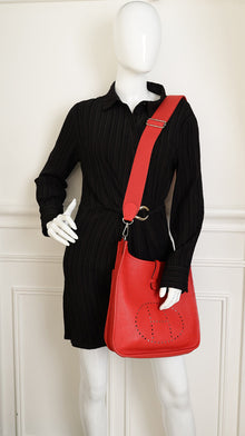 Hermes Vermillion Evelyne III PM Bag