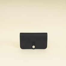 Hermes Noir Dogon Duo Wallet