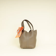 Hermes Etoupe Picotin Lock 22 Bag W/ Twily