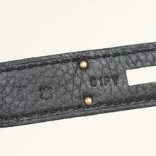 Hermes Noir Retourne Birkin 30 Bag