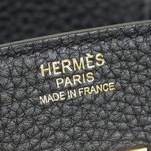 Hermes Noir Retourne Birkin 30 Bag
