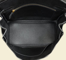 Hermes Noir Retourne Birkin 30 Bag