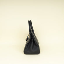 Hermes Noir Retourne Birkin 30 Bag
