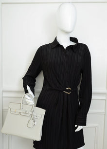 Hermes Gris Perle Birkin 25 Bag