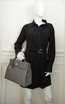Hermes Etain Retourne Kelly 32 Bag