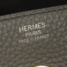 Hermes Gris Etain Lindy 30 Bag