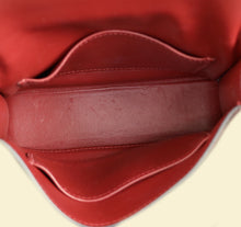 Hermes Rouge H Mini Verrou Chaine Bag