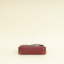 Hermes Rouge H Mini Verrou Chaine Bag