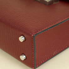 Hermes Rouge H Mini Verrou Chaine Bag