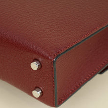 Hermes Rouge H Mini Verrou Chaine Bag