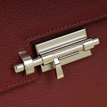 Hermes Rouge H Mini Verrou Chaine Bag