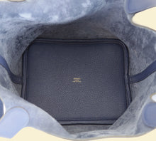 Hermes Bleu Saphir Picotin Lock 22 Bag