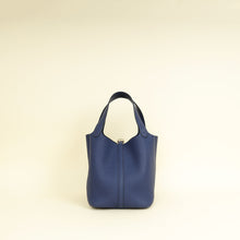 Hermes Bleu Saphir Picotin Lock 22 Bag