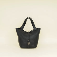 Hermes Noir Picotin Lock 22 Bag