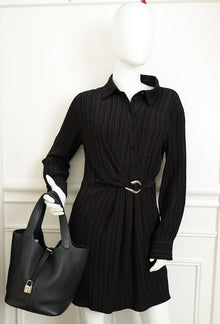 Hermes Noir Picotin Lock 22 Bag