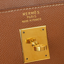 Hermes Gold Sellier Kelly 35 Bag